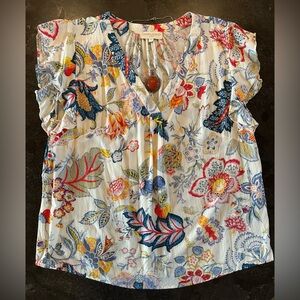 Cynthia Rowley | Floral Blouse